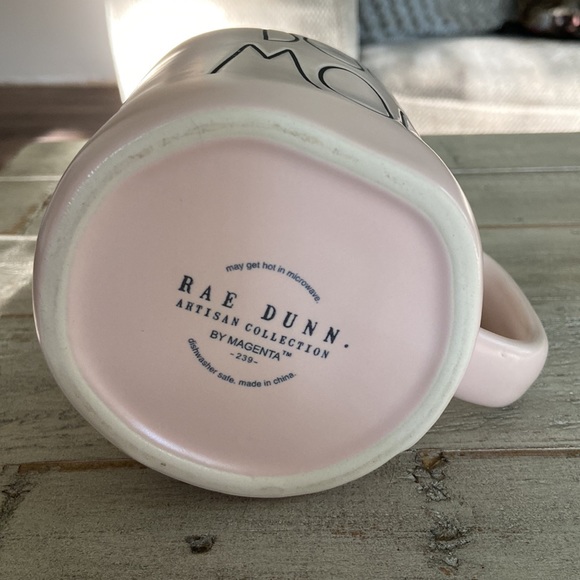 Rae Dunn Pink “Dog Mom” mug! - Picture 2 of 3